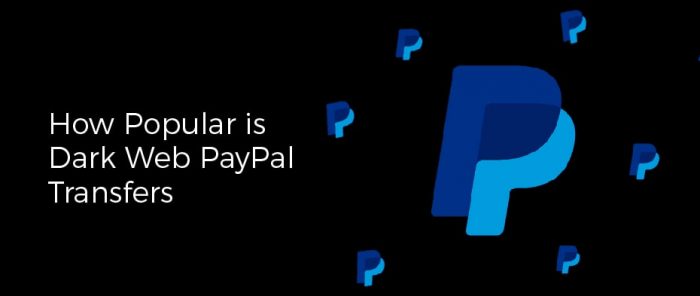 dark web PayPal transfers